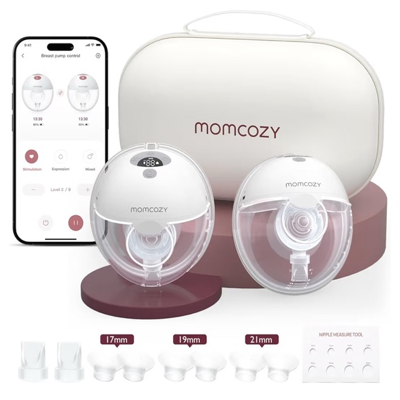 NEW/SEALED Momcozy M5 Smart App Control Hands Free Breast Pump - Picture 2 of 8